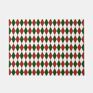 Tapete Padrão de Diamond Argyle do Harlequin Vermelho e V