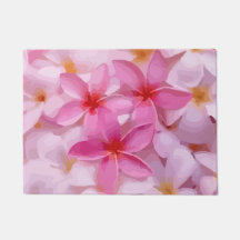 Padrão de Flor de Plumeria Rosa