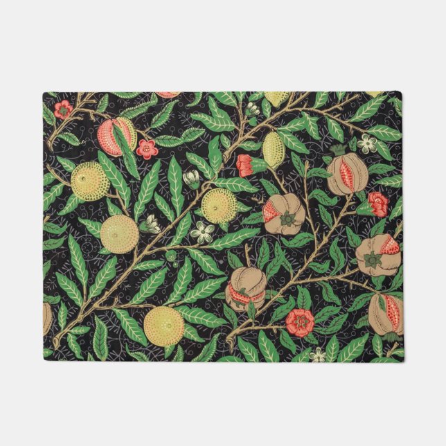 Tapete Padrão de fruta (1862) de William Morris (Frente)