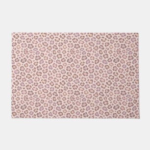 Tapete Padrão de Leopardo Feminino