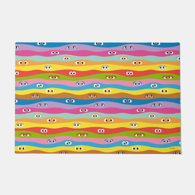 Tapete Padrão de olhos juntos (Frente)