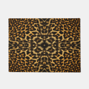 Tapete Padrão de peles de leopardo