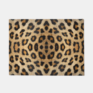 Tapete Padrão de peles de leopardo