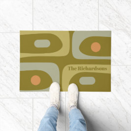 Tapete Padrão de Piquet Moderno do meio século Personaliz