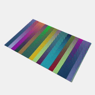 Tapete Padrão de stripes e pontos coloridos + suas ideias