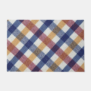 Tapete Padrão de Tartan multicolorido