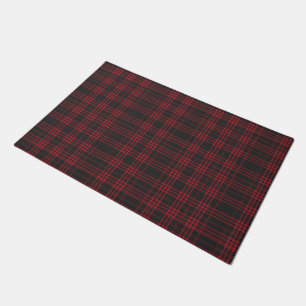 Tapete Padrão de Tecido Tartan do Black Watch