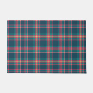 Tapete Padrão de Tecido Tartan do Black Watch