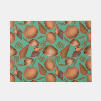 Tapete Padrão de Turquesa de Caça Náutica