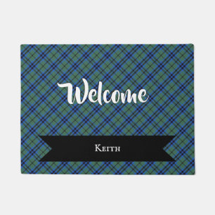 Tapete Padrão de Xadrez do Keith Clan Scottish Tartan