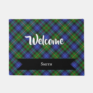 Tapete Padrão de Xadrez do Smith Clan Scottish Tartan
