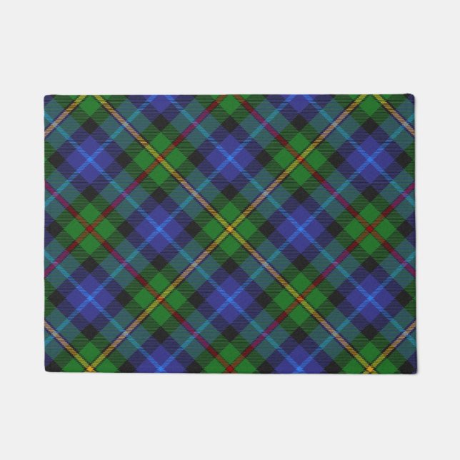 Tapete Padrão de Xadrez do Smith Clan Scottish Tartan (Frente)