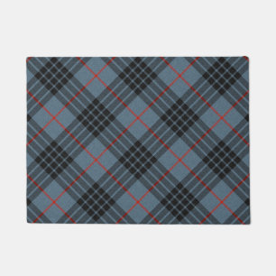 Tapete Padrão Escocês da Xadrez de Tartan Azul MacKay