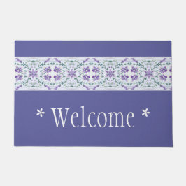 Tapete Padrão Floral Detalhado