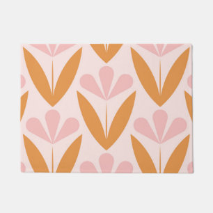 Tapete Padrão floral escente escandinavo,estilo retrô,cen