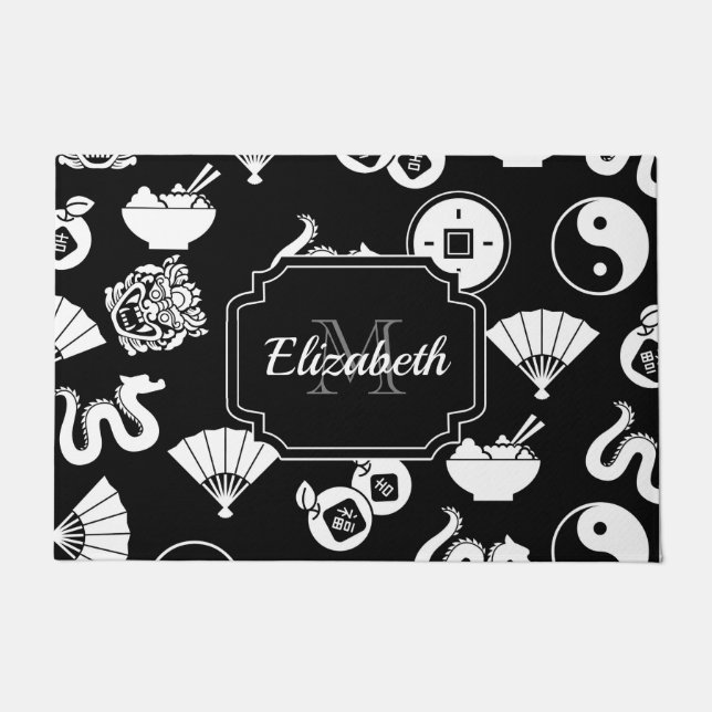 Tapete Padrão Oriental (Frente)