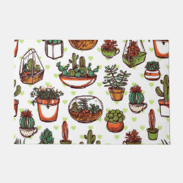 Tapete Padrão vegetal