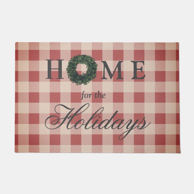 Tapete Página inicial da Xadrez de Natal do Script Holida (Frente)