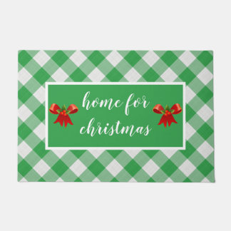 Tapete Página inicial do padrão Gingham verde para o Nata