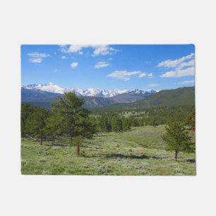 Tapete Paisagem Cênica da Vista da Montanha Rochosa