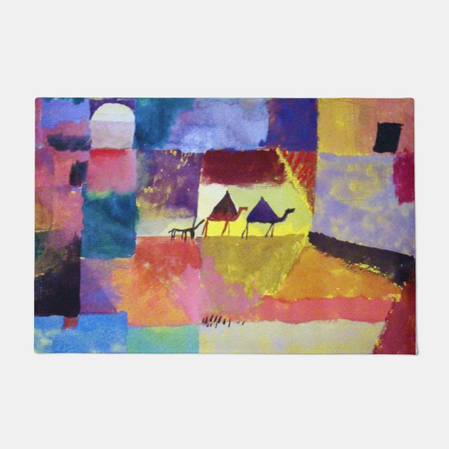 Tapete Paisagem com Camels, Paul Klee (Frente)