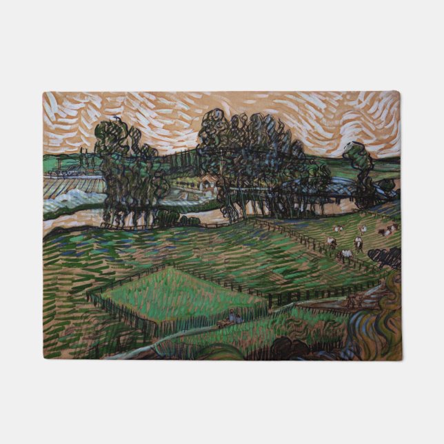 Tapete Paisagem com Ponte sobre o Oise (van Gogh) (Frente)