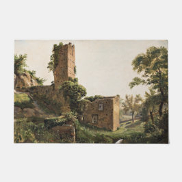 Tapete Paisagem com Ruínas (Edifício Arruinado Antigo)