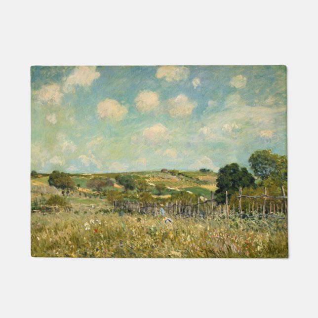Tapete Paisagem de campo (por Alfred Sisley) (Frente)