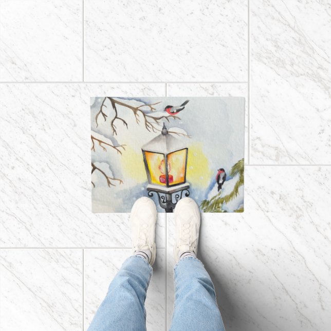 Tapete Paisagem de inverno de Natal (Interior)