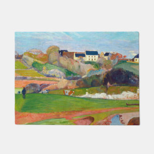 Tapete Paisagem em Pouldu pintura de Paul Gauguin