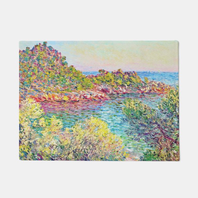 Tapete Paisagem perto de Monte Carlo (por Claude Monet) (Frente)