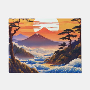 Tapete Paisagem Sunrise Japonesa