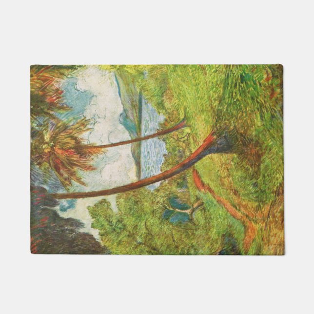 Tapete Paisagem tropical em Martinica (Charles Laval) (Frente)