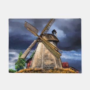Tapete Países Baixos Doormat Windmill