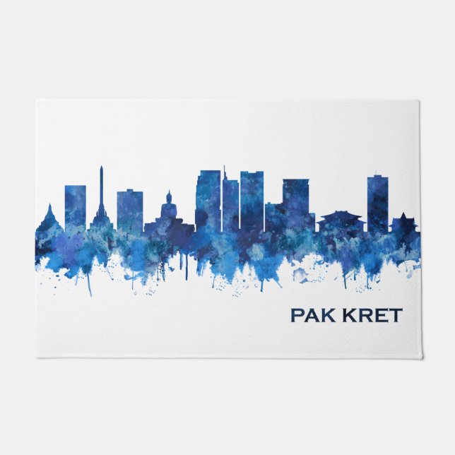 Tapete Pak Kret Tailândia Skyline Blue (Frente)