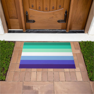 Tapete Paleta da bandeira de homens gays trans-inclusivos