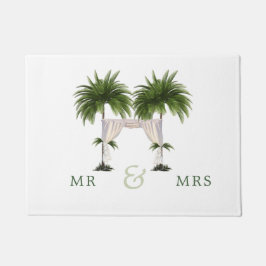 Tapete Palm Tree Elegante Moderno Casamento Chic Momento