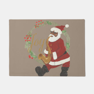 Tapete Papai Noel Afro-Americano
