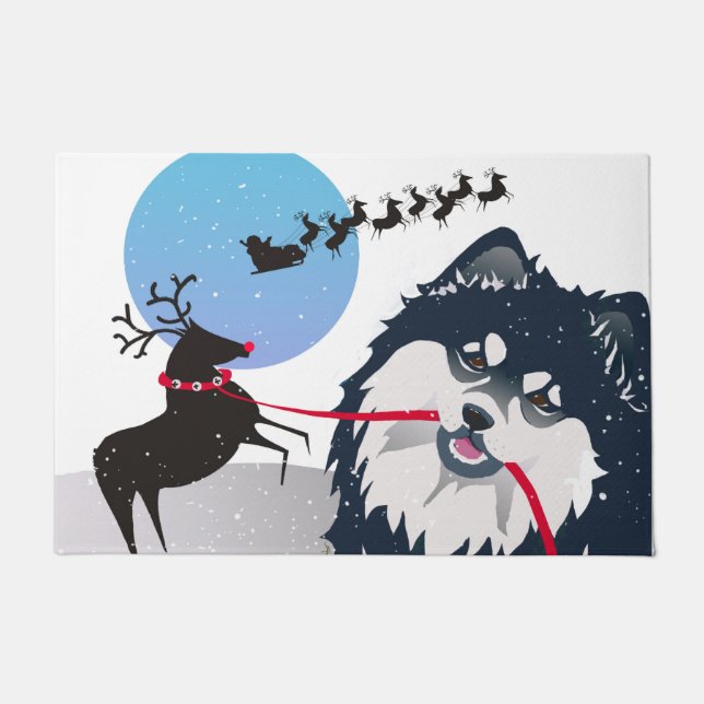 Tapete PAPAI NOEL de KIITOS - tamanhos finlandeses do (Frente)