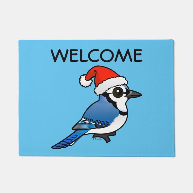 Tapete Papais noeis Blue Jay (Frente)