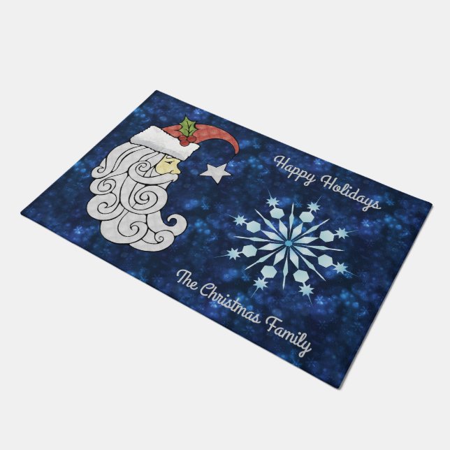 Tapete Papais noeis celestes (Inclinado)