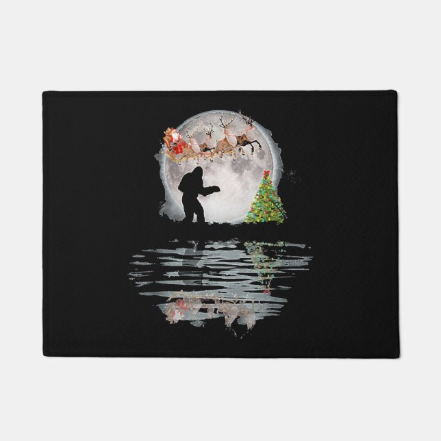 Tapete Papais noeis de Natal Bigfoot (Frente)