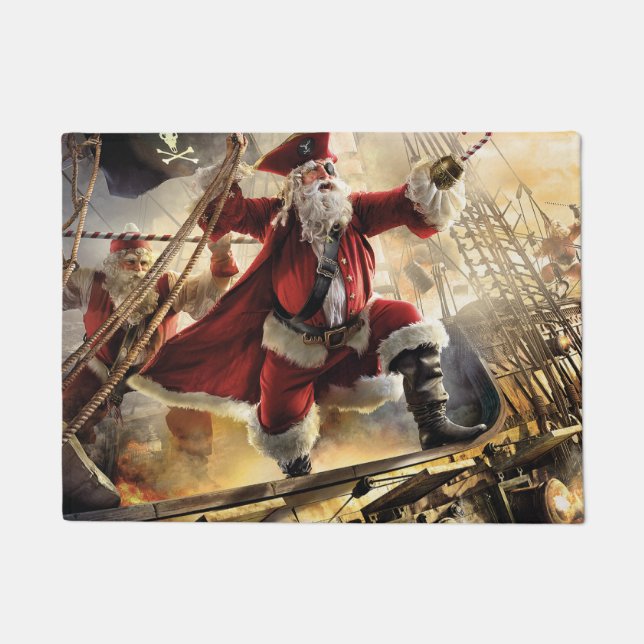 Tapete Papais noeis piratas (Frente)