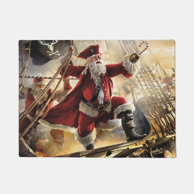 Tapete Papais noeis piratas (Frente)