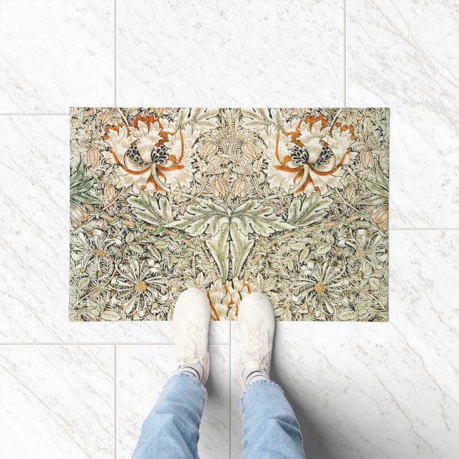 Tapete Papel de Parede Floral de William Morris Madressil (Interior)