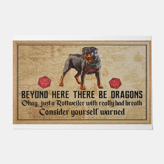 Tapete Para além daqui, há dragões (Frente)