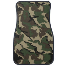 Camo Front Car Mats