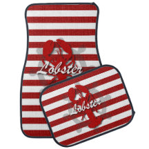 Textura vermelha profunda com lagosta