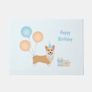 Tapete Parabéns, Corgi