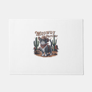 Tapete Parceiro Meowboy Cat Vintage